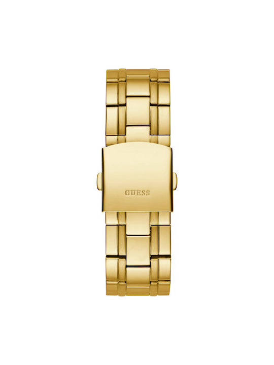 Guess Spec Watch Chronograph Battery with Gold Metal Bracelet