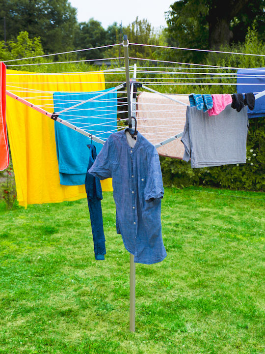 Promis Capri SU200 Floor Clothes Drying Rack Made of Metal for Garden 23cm