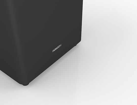 Horizon-Europe H8700 Саундбар 5.1.2 Bluetooth и HDMI 380W с Безжичен Субуфер и Дистанционно Черен