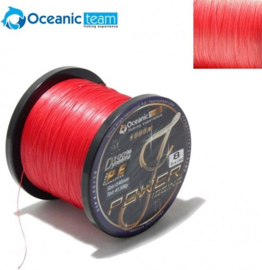 Oceanic Power Jigging Team X8 Fishing Filament 1000m / 0.3mm
