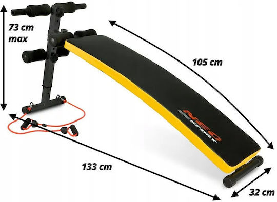 NEO Sport NS-08G Einstellbar Workout-Bank Unterleib