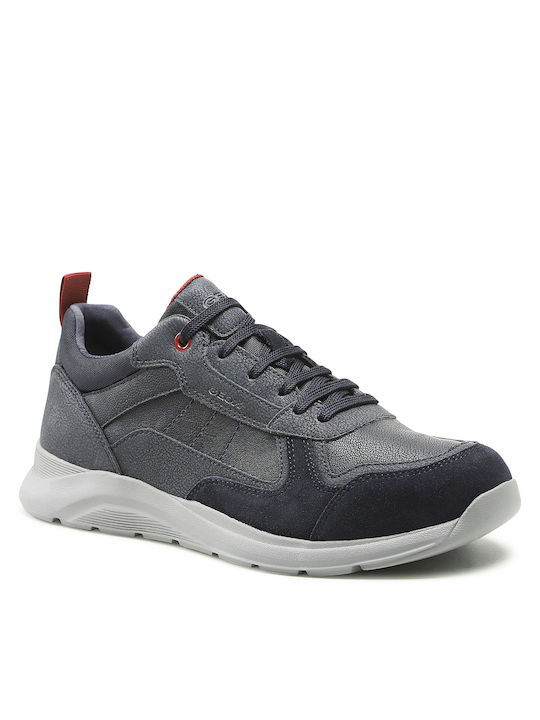 Geox U Damiano A Ανδρικά Sneakers Navy Μπλε