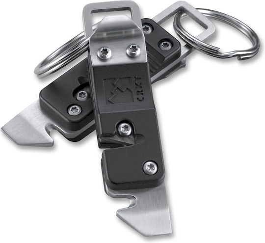 Columbia River Knives Micro Tool & Keychain Sharpener Πολυεργαλείο Μπρελόκ Μαύρο σε Θήκη