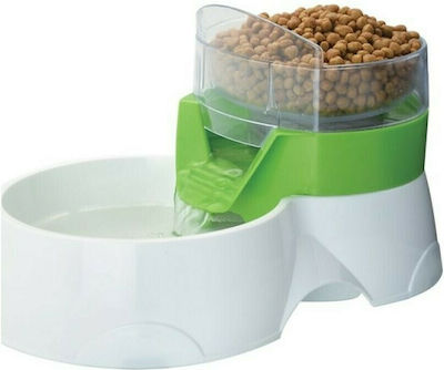 Vitakraft Automatic Cat Feeder/Waterer Green