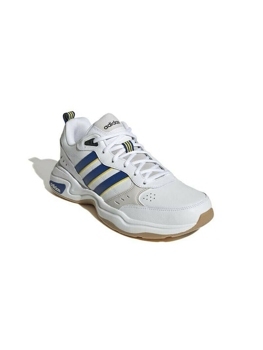 Adidas Strutter Sneakers Cloud White / Royal Blue / Impact Yellow