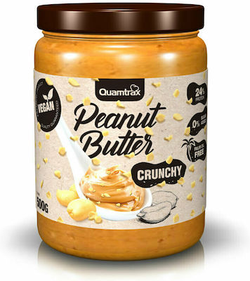 Quamtrax Nutrition Unt de arahide Crocant Peanut Butter 500gr 01-302-112