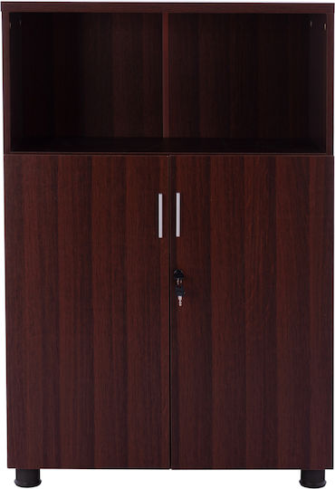 Ξύλινο Ντουλάπι Γραφείου με Κλειδαριά Wenge 80x38x118.5cm Ξύλινο Ντουλάπι Γραφείου με Κλειδαριά Wenge 80x38x118.5cm