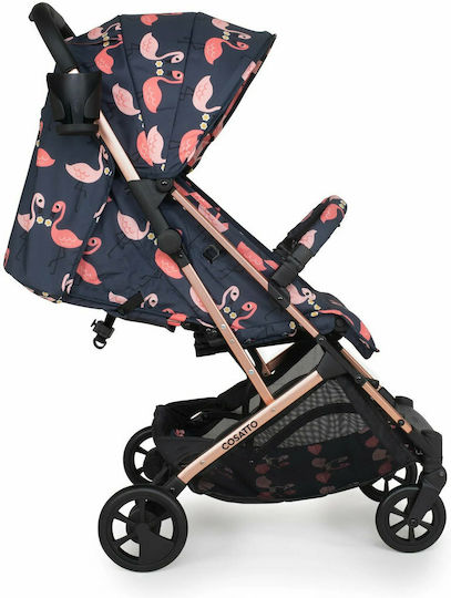 Cosatto Woosh 3 Pretty Flamingo Cărucior pentru Bebeluși Potrivit pentru Nou-născut Albastru marin 7.2kg