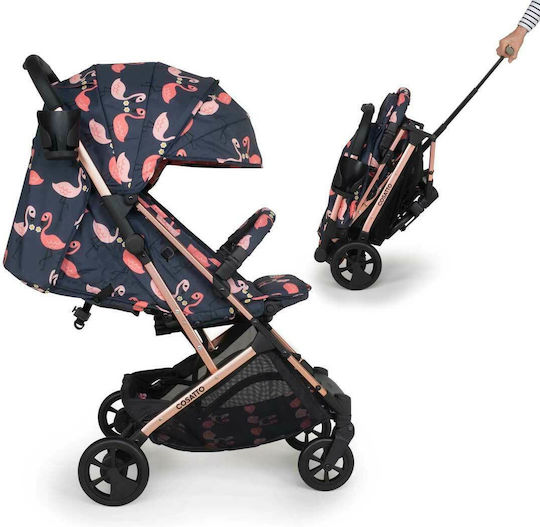 Cosatto Woosh 3 Pretty Flamingo Cărucior pentru Bebeluși Potrivit pentru Nou-născut Albastru marin 7.2kg