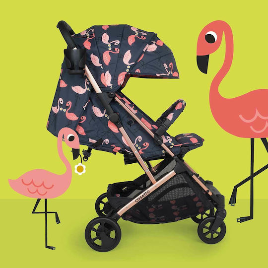 Cosatto Woosh 3 Pretty Flamingo Cărucior pentru Bebeluși Potrivit pentru Nou-născut Albastru marin 7.2kg