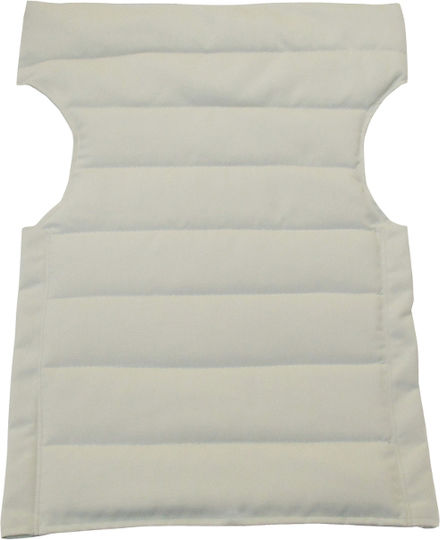 Politishome Director's Chair Canvas White Ice 45x79cm.