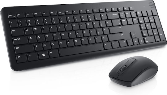 Dell KM3322W Fără fir Set tastatură și mouse Engleză US