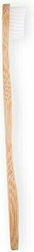 Ola Bamboo Toothbrush Adult Manual Toothbrush Medium Beige / White 1pcs