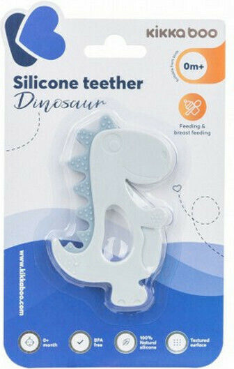 Kikka Boo Dinosaur Teething Ring BPA Free Silicone For 0 m+
