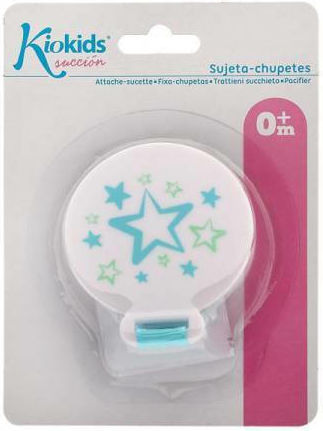 Kiokids Κορδέλα Πιπίλας Star από Ύφασμα Μπλε