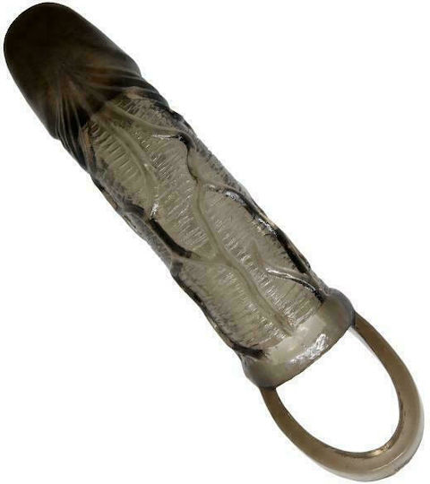 Pretty Love Brayden Penis Sleeve Προέκταση Πέους Μαύρη 13.5cm