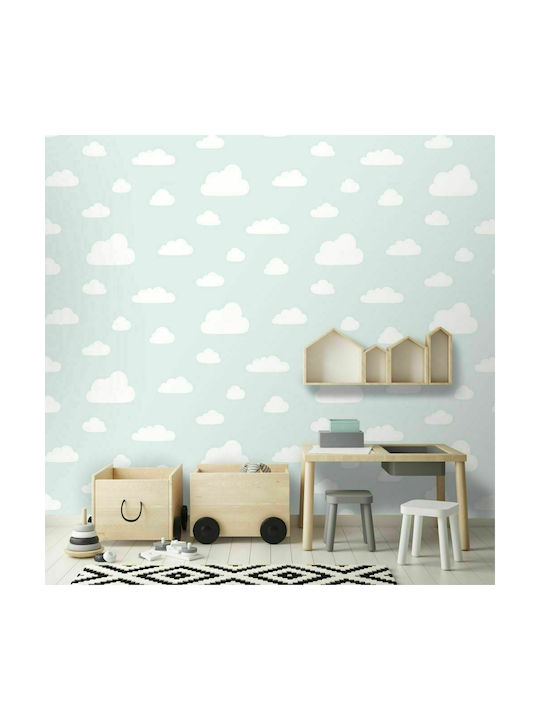 Ugepa Kids Wallpaper Vinyl Coated Clouds L53xH1000εκ.