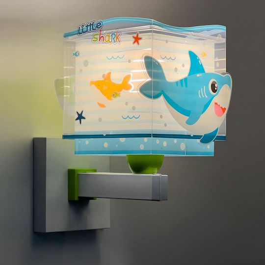 Ango Παιδικό Φωτιστικό Τοίχου Πλαστικό Little Shark