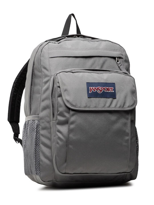 Jansport Union Σχολική Τσάντα Πλάτης Γυμνασίου - Λυκείου Graphite Gray