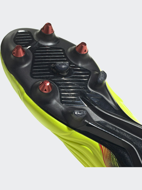 adidas Copa Sense.1 Fußballschuhe mit Stollen Team Solar Yellow / Solar Red / Core Black