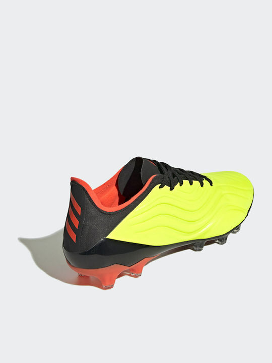 adidas Copa Sense.1 Ποδοσφαιρικά Παπούτσια με Τάπες AG Team Solar Yellow / Solar Red / Core Black