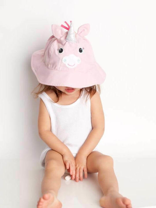 Zoocchini Kids' Hat Bucket Fabric Sunscreen Yellow