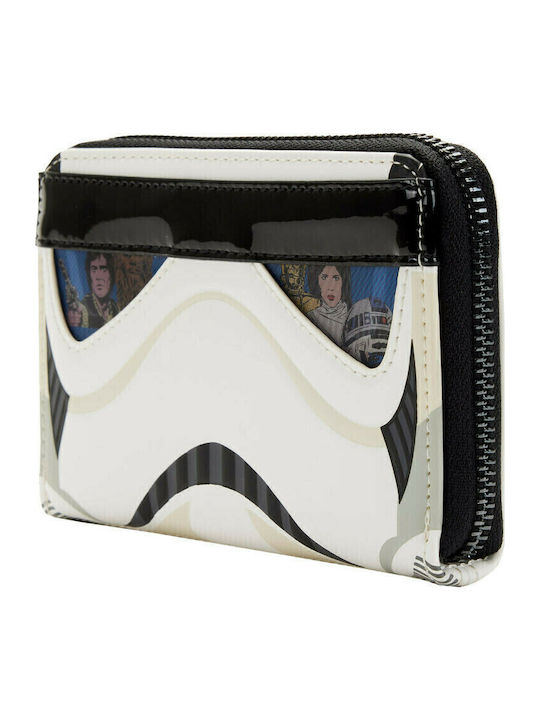 Loungefly Stormtrooper Детски портфейл с цип Star Wars Star Wars лентикулярен