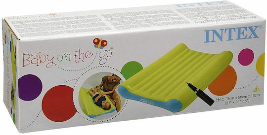 Intex Inflatable Beach Mattress Yellow 79x58cm