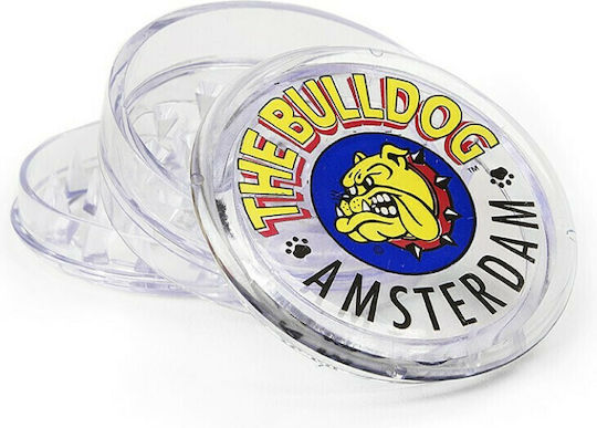 The Bulldog Amsterdam Grinder Transparent 3 Parts 1τμχ