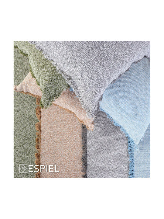Espiel Espiel Sofa Cushion 100% Cotton Gray 40x40cm