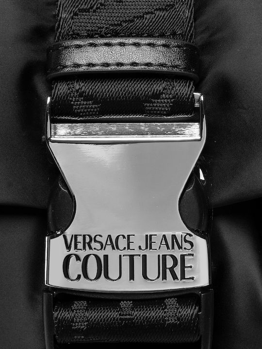 Versace Γυναικεία Τσάντα Πλάτης σε Μαύρο χρώμα