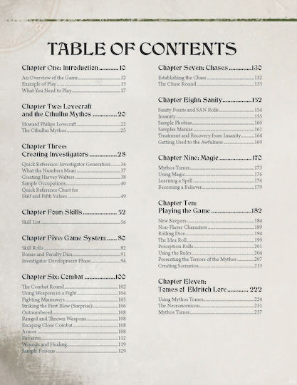 Chaosium Inc. Der Ruf des Cthulhu Keeper Rulebook