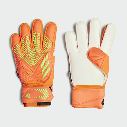 adidas Predator Edge Fingersave Adults Goalkeeper Gloves Orange