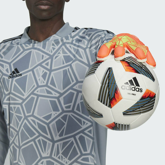 adidas Predator Edge Match Γάντια Τερματοφύλακα Ενηλίκων Κόκκινα