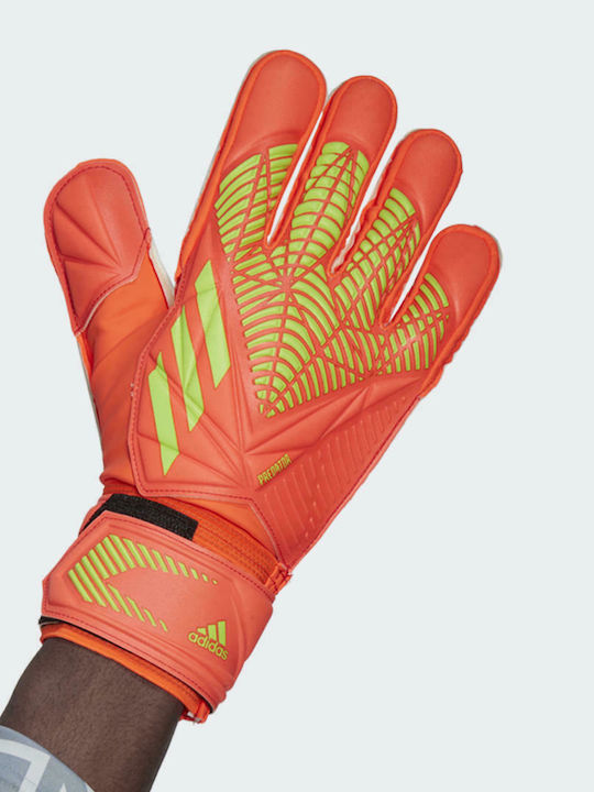 adidas Predator Edge Match Adults Goalkeeper Gloves Red