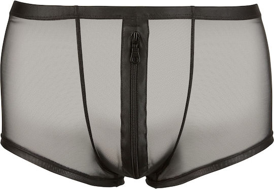 Svenjoyment Underwear Shiny Transparent Pants Black