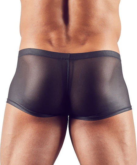 Svenjoyment Underwear Shiny Transparent Pants Black