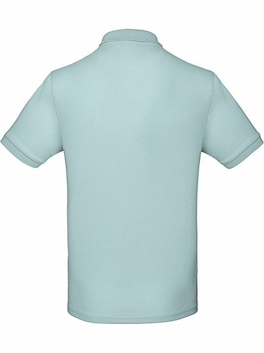 B&C Inspire Men's Short Sleeve Promotional Blouse Millenial Mint