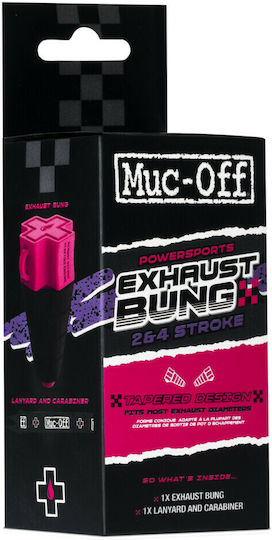 Muc-Off Тапа за ауспух за двутактови и четиритактови двигатели на мотоциклети