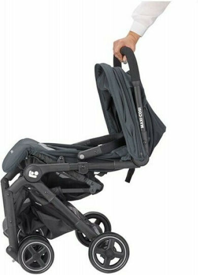 Maxi-Cosi Lara 2 Baby Stroller Suitable for Newborn Essential Black 6.4kg