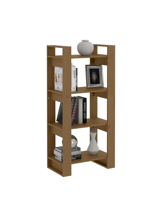 Brown Bookcase 60x35x125cm