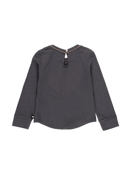 Boboli Kids Blouse Long Sleeve Gray