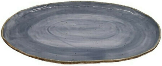 Marva Country Serving Platter Oval made of Porcelain Blue 41.1x30cm Marva Country Serving Platter Oval made of Porcelain Blue 41.1x30cm