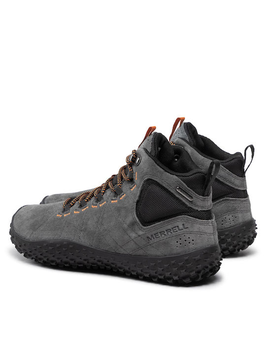 Merrell Wrapt Mid Wp Bărbați Pantofi de drumeție Impermeabil Gri