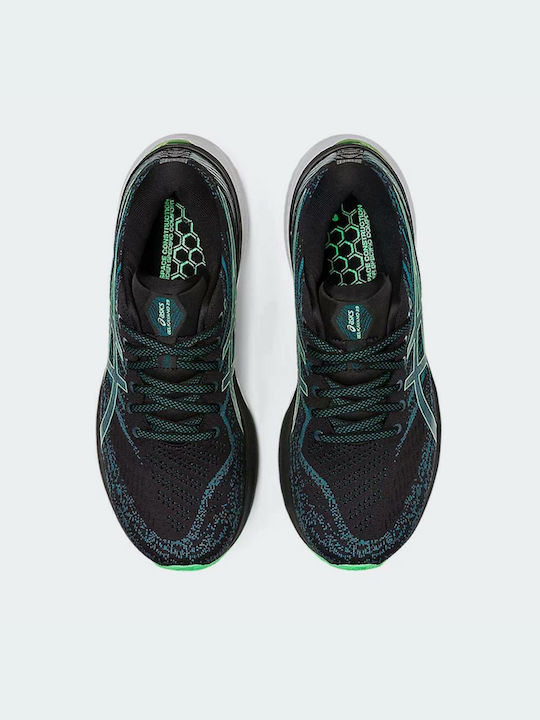 GEL-Kayano 29 Sport Shoes Running Black / New Leaf
