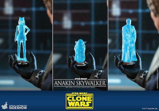 Hot Toys Star Wars Anakin Skywalker The Clone Wars Action Figure Height 31cm in Scale 1:6