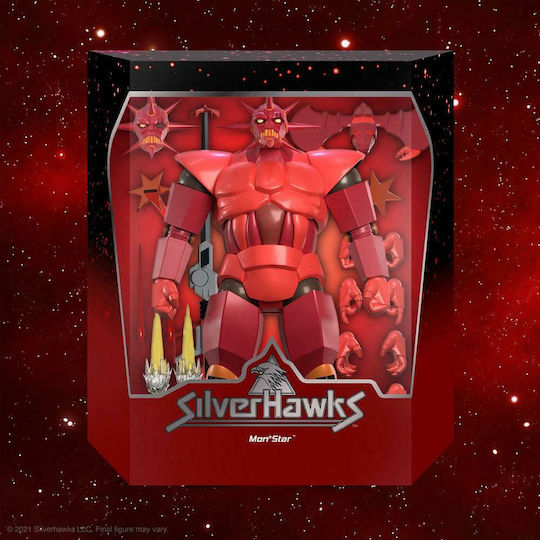 Super7 SilverHawks Mon Star Armored Action Figure 28cm