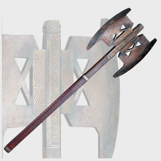 The Noble Collection Lord of the Rings: The Gimli Axe Όπλο Ρέπλικα μήκους 86εκ. σε Κλίμακα 1:1