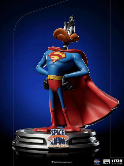 Iron Studios Space Jam Daffy Duck as Superman A New Legacy Figure Height 16cm Scale 1:10