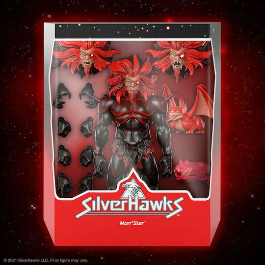 Super7 SilverHawks: Mon Star (Pre-Transformation) Φιγούρα Δράσης 18εκ.